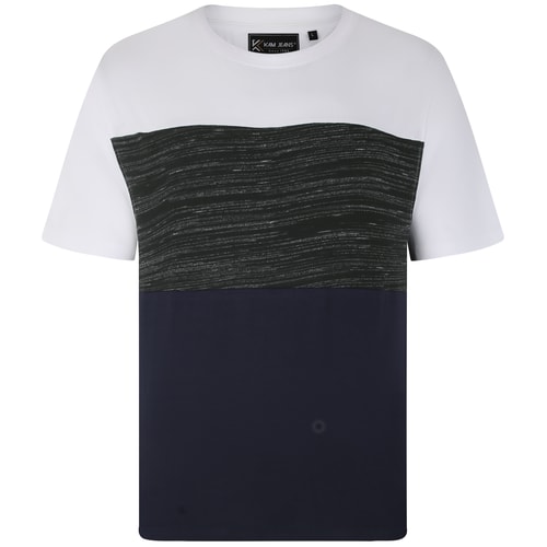 KAM Cut And Sew Inject Tee Anthrazit